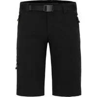 Bergson Outdoorhose REDWOOD BERMUDA Herren Wandershorts, vielseitig, pflegeleicht, Normalgrößen, schwarz