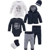 KIDSWORLD Starterpaket 8tlg. Baby-Set (Set, 8-tlg., 8) aus Bio-Baumwolle