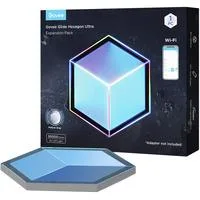 Glide Hexagon Light Panels Ultra Expansion Pack, LED-Leuchte grau, 1 Light Panel