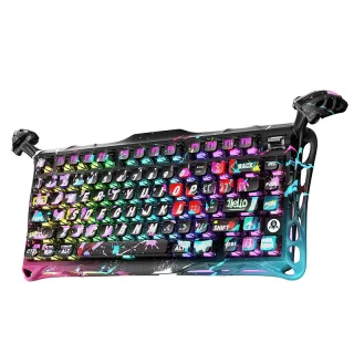 GravaStar V75Pro V75 Mechanical Gaming Keyboard Magnetic Switch Full Aluminum Alloy Gasket Structure RGB Light 8K 0.005m
