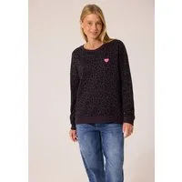 STREET ONE STUDIO Sweatshirt mit Leomuster