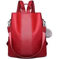 Miss Lulu Rucksack Damen Rucksack Schultaschen 2 in 1 Tagesrucksack