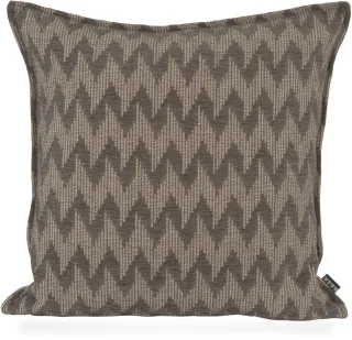 H.O.C.K. Dekokissen "Svantje" Sofakissen inkl. Füllung, 70x40cm, Dekokissen, Zickzack, weiß, beige