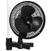 CannoBox Ventilatorkombigerät Wandventilator Clip Ventilator oszillierend für Growzelt Growbox, 20W, AC-Motor, 23cm Durchmesser