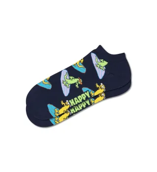 happy socks - Surf Lizard Low Sock Blau - Gr. - 43.5