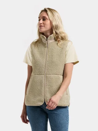 Didriksons - SIV WNS VEST clay beige - Gr. - 34