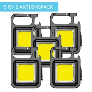 Multitool | Feuerwehrstore | Pocketblaze 5 für 2 AKTIONSPACK | Multifunktionswerkzeug | Karabinerhaken | Flaschenöffner | LED Taschenlampe | Magnet |