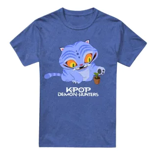 K-Pop Demon Hunters - "Cute" T-Shirt für Herren/Damen Unisex, meliert (Heidekraut)