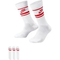 Nike Sportswear Sportsocken EVERYDAY ESSENTIAL CREW SOCKS (3 PA (Packung, 3-Paar) 3er-Pack, weiches, elastisches Material, strapazierfähige Ausführung