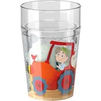 Haba Kinderbecher Essen & Trinken Becher Glitzerbecher Bauernhof 2 2012447008