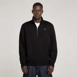 G-Star - Premium core half zip r sw ls dk black - Gr. - L