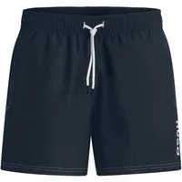 HUGO Badeshorts MAX mit großem Markenschriftzug auf dem linken Bein