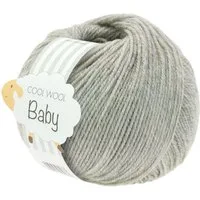 LANA GROSSA COOL WOOL BABY Häkelwolle, 220 m (besonders geeignet für Babystricksachen), 50 g
