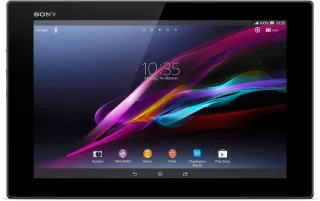 Sony Xperia Tablet Z 16GB [101" WiFi + LTE] schwarz