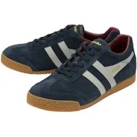Gola Harrier Suede-Leder navy/hellgrau/rot Herren Sneaker