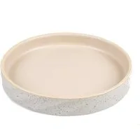 DUVO+ Napf Duvoplus flacher Keramiknapf Stone Wavy Dune Fassungsvermögen / Maße:
