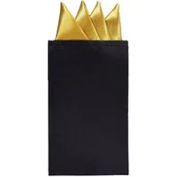 DonDon Einstecktuch DonDon Herren Einstecktuch vorgefaltet, (Packung, 1-St. Packung), vorgefaltet, mit Karton verstärkt, Seidenlook