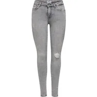 ONLY Skinny-fit-Jeans ONLPOWER LIFE MID PUSH Baumwollmischung, skinny fit, regular waist