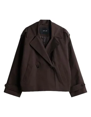 Opus - Trenchjacke - Haweni braun - Gr. - 36