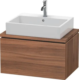Duravit L-Cube Konsolenwaschtischunterbau wandhängend Nussbaum Matt 720x477x400 mm - LC580107979 LC580107979