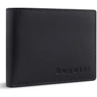bugatti Geldbörse RFID Mini Wallet With Flap, aus echtem Rindsleder mit RFID-Blocker Schutz