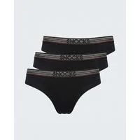 SNOCKS Brasilslip Damen Slip Unterhose (3-St) aus Bio-Baumwolle für ein bequemes Tragegefühl