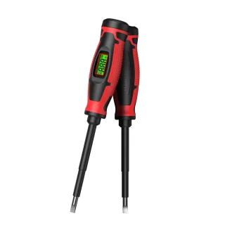 Habotest HT95A SL5 Digital Screwdriver Voltage Tester LCD Backlight AC Voltage 6-390V Flat Head Insulated Handle Automat