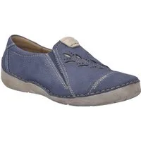 Josef Seibel Fergey 42 Slipper Slip-On Sneaker, Halbschuh, Schlupfschuh mit Gummizügen, G-Weite