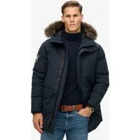 Superdry Parka EVEREST FAUX FUR PARKA JACKET Kunstfaser, loose fit