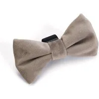Designed By Lotte Hundefliege Fliege Zaza grau für Hundehalsbänder