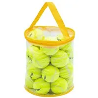 JELEX Tennisball JELEX Tennisbälle Set 24 Stück inkl. Tasche (24-St., inklusive einer Tasche mit Reißverschluss), für Anfänger, Kinder und Einsteiger geeignet