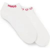 HUGO Kurzsocken Logos am Rand