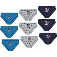 PAW PATROL Slip 9X PAW Patrol Jungen Unterhosen MEGAPACK Set Kinderslips Schlüpfer Unterwäsche Gr.2 3 4 5 6 7 8 Jahre 98 104 110 116 128
