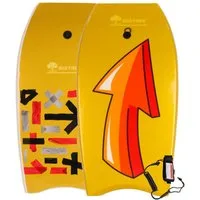 BIGTREE Schwimmhilfe Bodyboard Schwimmbrett für Schwimmen (1-tlg., nicht aufblasbar), Maße aufgeblasen: 92x48x4.8cm
