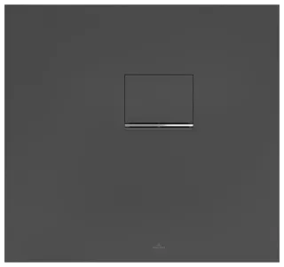 Villeroy & Boch Duschwanne Squaro Infinity (8075SQI2R) 800x750x40mm Quaryl Anthracite UDQ8075SQI2RV1S