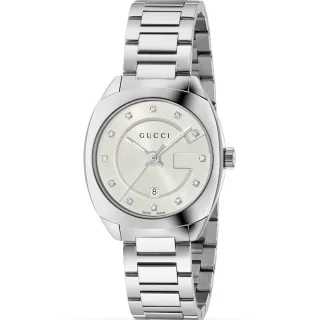 Gucci YA142504 Damen-Diamantenuhr - Eleganter Quarz-Zeitmesser