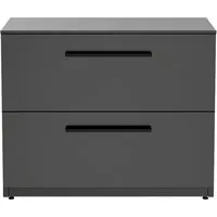 COZZE Outdoor-Küche Schubladenmodul Elements, 110 x 60 x 90 cm, Stahl / HPL, schwarz, flexibel erweiterbares Modul der Cozze® Outdoor-Küche