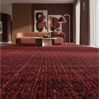 KADIMA DESIGN Wollteppich KOFEL Wohnzimmer Waschbar Schlafzimmer Wohnzimmerteppich Esszimmer, Läufer, Höhe: 9 mm, Rot, 80x150 cm, Modern Esszimmerteppich Einfarbig Uni Waschbar