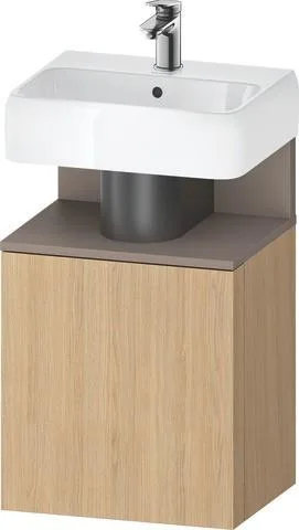 Duravit Qatego Waschtischunterbau wandhängend Natur Eiche Matt 440x350x645 mm - QA4076R43300000 QA4076R43300000