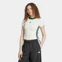 adidas Sportswear T-Shirt PIZZA GRAPHIC aus Baumwolljersey mit Elasthan, pflegeleicht