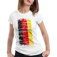 style3 T-Shirt Deutschland Vintage Flagge WM2026 trikot flagge fanartikel fahne EM
