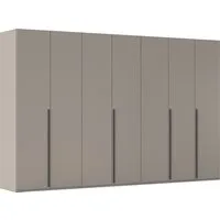 rauch Drehtürenschrank Kleiderschrank Schrank Garderobe Wäscheschrank BESTSELLER MONTCLAR (3 Ausstattungen BASIC/CLASSIC/PREMIUM (SOFT-CLOSE), Breiten 201-400 cm) Front in Glas/Hochglanz/Dekor/Grauspiegel in 5 Breiten MADE IN GERMANY