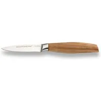 ECHTWERK Schälmesser Classic Edition, Gemüsemesser, Edelstahl, Klingenlänge 9 cm, Griff aus Akazienholz