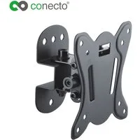 conecto TV-Wandhalterung TV Wandhalter für LCD LED Fernseher & Monitor, (bis 27 Zoll, neigbar, schwenkbar)