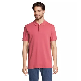 SOLS - "Pacific" Poloshirt Doppelnähte für Herren/Damen Unisex (Volksrosa)