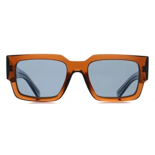 Prada PRB17S 25F70B Schokolade dunkelgrau Sonnenbrille