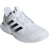 adidas Performance Hallen-Indoorschuhe Court Flight weiss/schwarz Herren Badmintonschuh