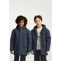 Jack Wolfskin Outdoorjacke CANVEY JKT KIDS für Kinder, mit Kapuze, wasserdicht, winddicht, atmungsaktiv, wärmend