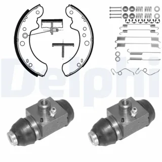 Delphi Bremsbacken hinten Ford Transit 887