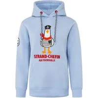 Zwillingsherz Kapuzensweatshirt